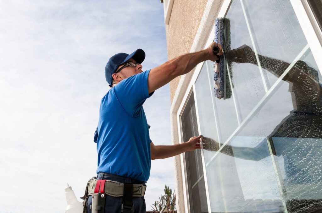 Window Cleaning done by trained WindowCaring professionals